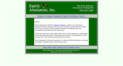 Desktop Screenshot of equityattainment.com